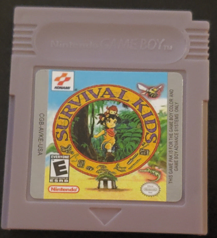 Survival Kids 1 GBC Video Game Catridge Gameboy Color 1999 by VintageVideoGameStore
