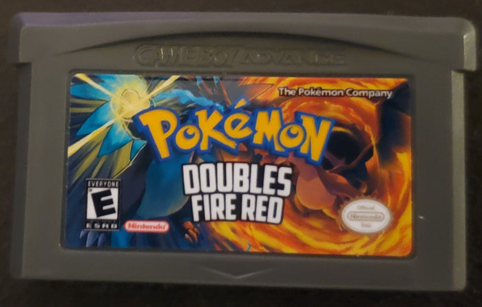 Pokemon Doubles FireRed GBA ROM Hack Video Game Boy Advance by VintageVideoGameStore