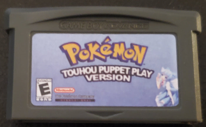 Pokemon Touhou Puppet Play GBA ROM Hack Video Game Boy Advance by VintageVideoGameStore