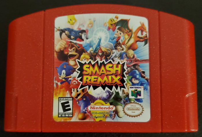 Super Smash Bros Remix N64 Nintendo 64 Video Game Cartridge by VintageVideoGameStore