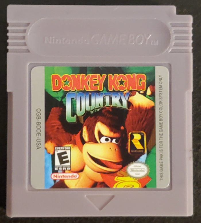 Donkey Kong Country Gameboy Color GBC Video Game Catridge 2000 by VintageVideoGameStore