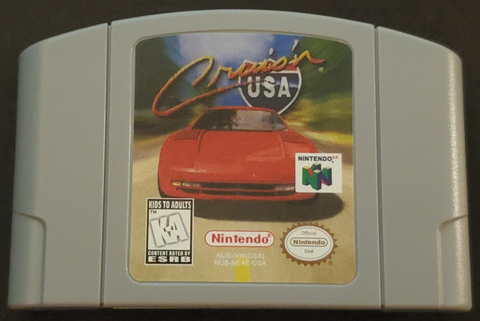 Cruis'n USA N64 Nintendo 64 Video Game Cartridge 1996 by VintageVideoGameStore