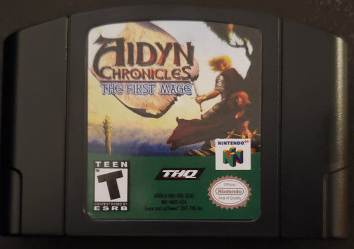Aidyn Chronicles The First Mage N64 Nintendo 64 Video Game 2001 by VintageVideoGameStore