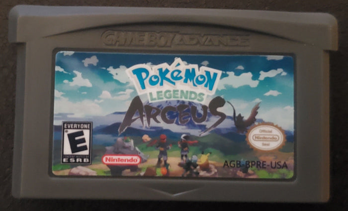 Pokemon Arceus Legends GBA ROM Hack Video Game Custom Gameboy Advance by VintageVideoGameStore