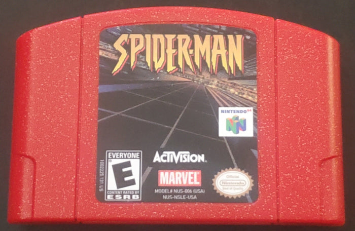 Spider-Man N64 Nintendo 64 Video Game Cartridge 2000 by VintageVideoGameStore