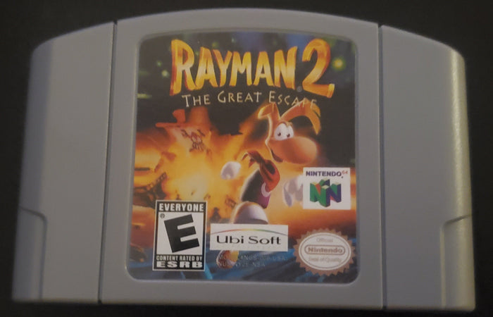 Rayman 2: The Great Escape N64 Nintendo 64 Video Game Cartridge 1999 by VintageVideoGameStore