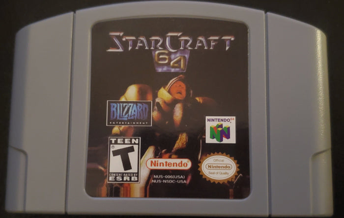 Starcraft 64 N64 Nintendo 64 Video Game Cartridge 2000 by VintageVideoGameStore