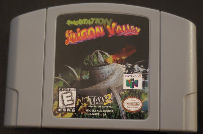 Spacestation Silcon Valley N64 Nintendo 64 Video Game Cartridge 1998 by VintageVideoGameStore