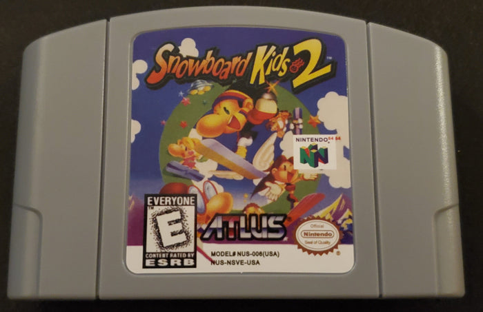 Snowboard Kids 2 N64 Nintendo 64 Video Game Cartridge 1999 by VintageVideoGameStore