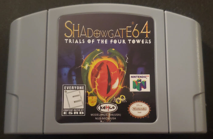 Shadowgate 64 N64 Nintendo 64 Video Game Cartridge 1999 by VintageVideoGameStore