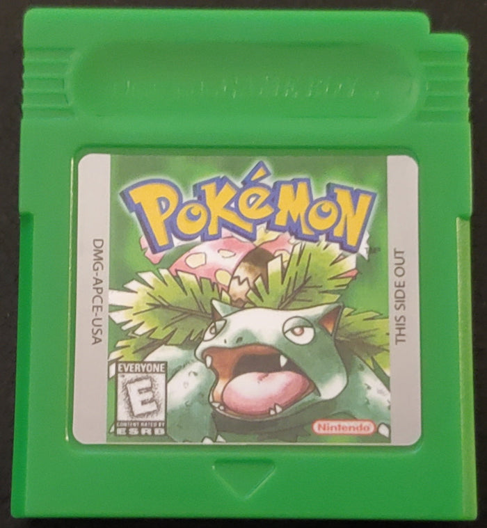 Pokemon Green GBC Video Game Cartidge Game Boy Color by VintageVideoGameStore
