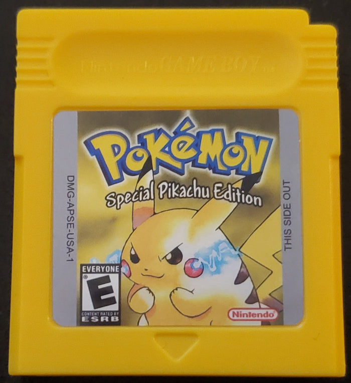 Pokemon Yellow GB Video Game Cartidge Game Boy 1999 by VintageVideoGameStore