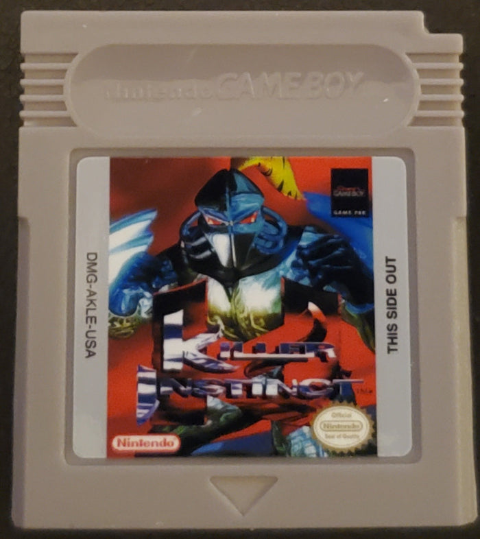 Killer Instinct Gameboy GB Video Game Catridge 1995 by VintageVideoGameStore