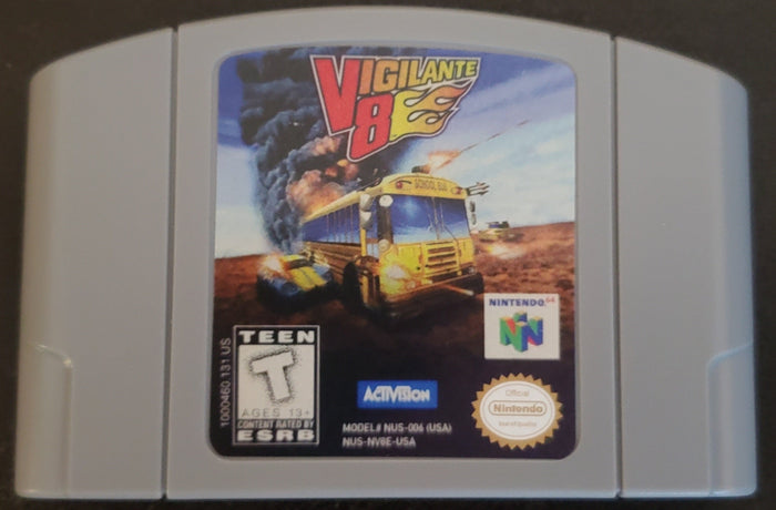 Vigilante 8 N64 Nintendo 64 Video Game Cartridge 1998 by VintageVideoGameStore