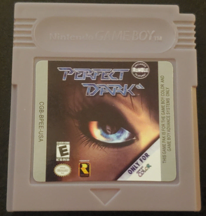 Perfect Dark Gameboy Color GBC Video Game Catridge 2000 by VintageVideoGameStore