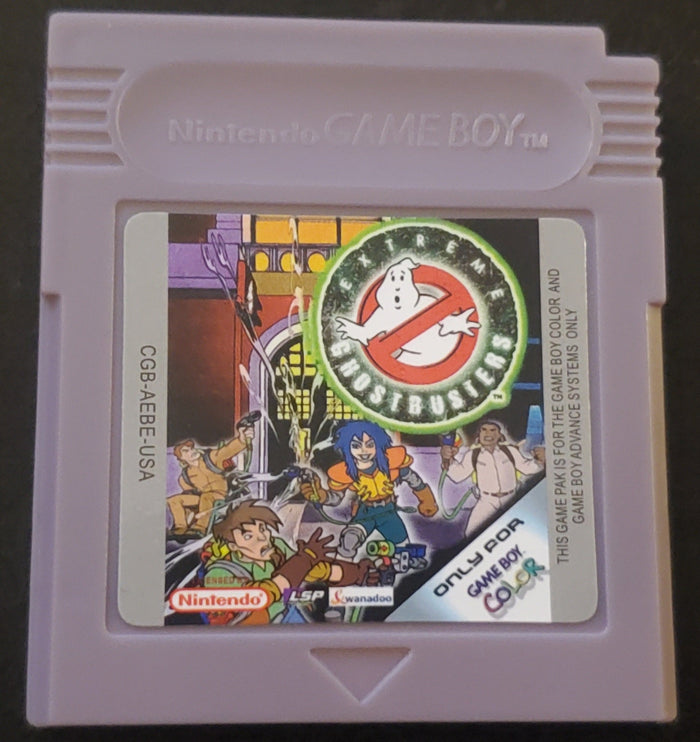 Extreme Ghostbusters Gameboy Color GBC Video Game Catridge 2001 by VintageVideoGameStore