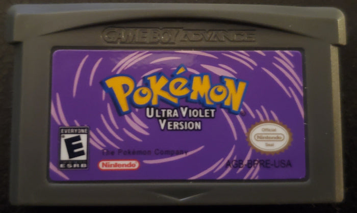 Pokemon UltraViolet GBA ROM Hack Video Game Custom Gameboy Advance by VintageVideoGameStore
