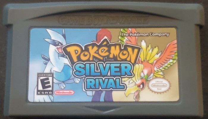 Pokemon Silver Rival GBA ROM Hack Video Game Boy Advance by VintageVideoGameStore