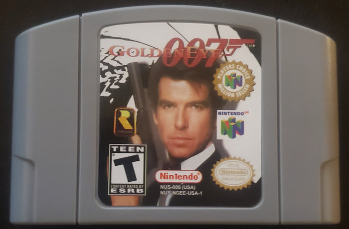 Goldeneye 007 N64 Nintendo 64 Video Game Cartridge 1997 by VintageVideoGameStore