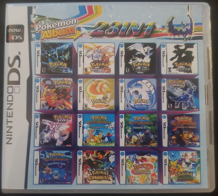Pokemon 23 in 1 NDS Nintendo DS Huge Collection Great Value Lot In Box by VintageVideoGameStore