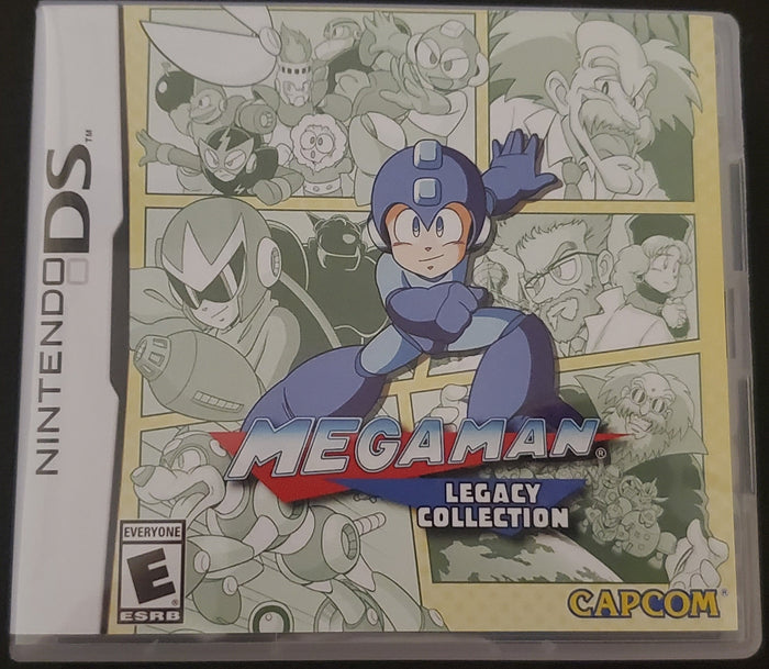 Mega Man Legacy Collection NDS Video Game Nintendo DS with Box 39 in 1 by VintageVideoGameStore