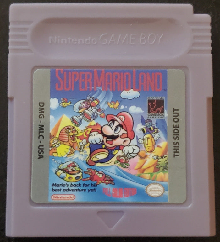 Super Mario Land GB Video Game Catridge Gameboy 1989 by VintageVideoGameStore
