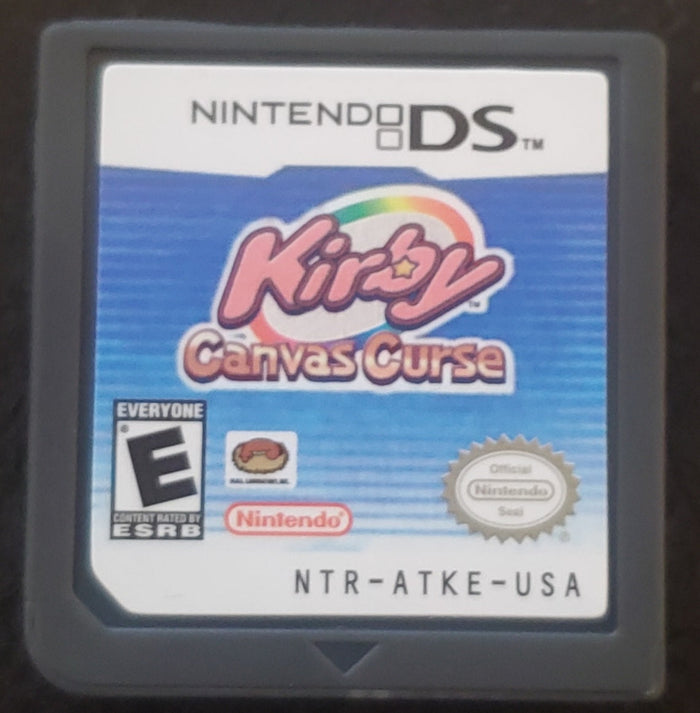 Kirby Canvas Curse DS Video Game Cartridge Nintendo DS 2005 by VintageVideoGameStore
