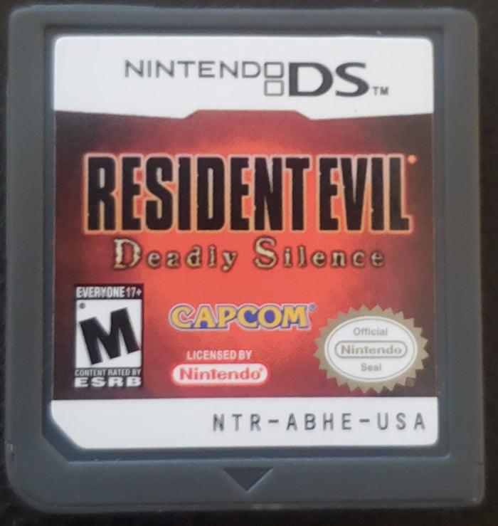 Resident Evil Deadly Silence DS Video Game Cartridge Nintendo DS 2006 by VintageVideoGameStore