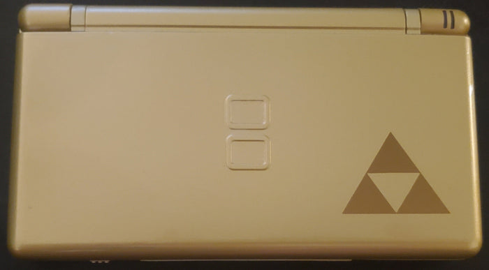 Nintendo DS Lite Console Zelda TriForce Gold NDS, DSL, DSi, and GBA by VintageVideoGameStore