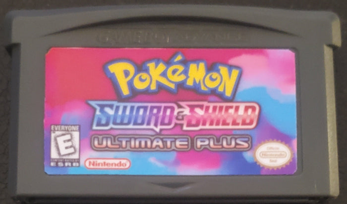 Pokemon Sword & Shield Ultimate Plus GBA Pokemon ROM Hack Game Boy Advance by VintageVideoGameStore