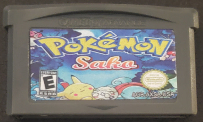Pokemon Sako GBA ROM Hack Video Game Custom Gameboy Advance by VintageVideoGameStore
