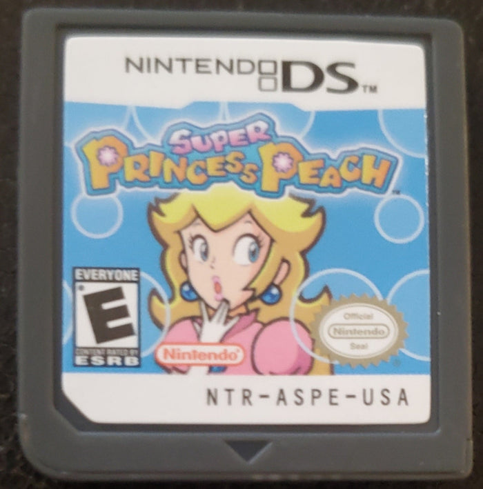 Super Princess Peach NDS Video Game Cartridge Nintendo DS 2005 by VintageVideoGameStore