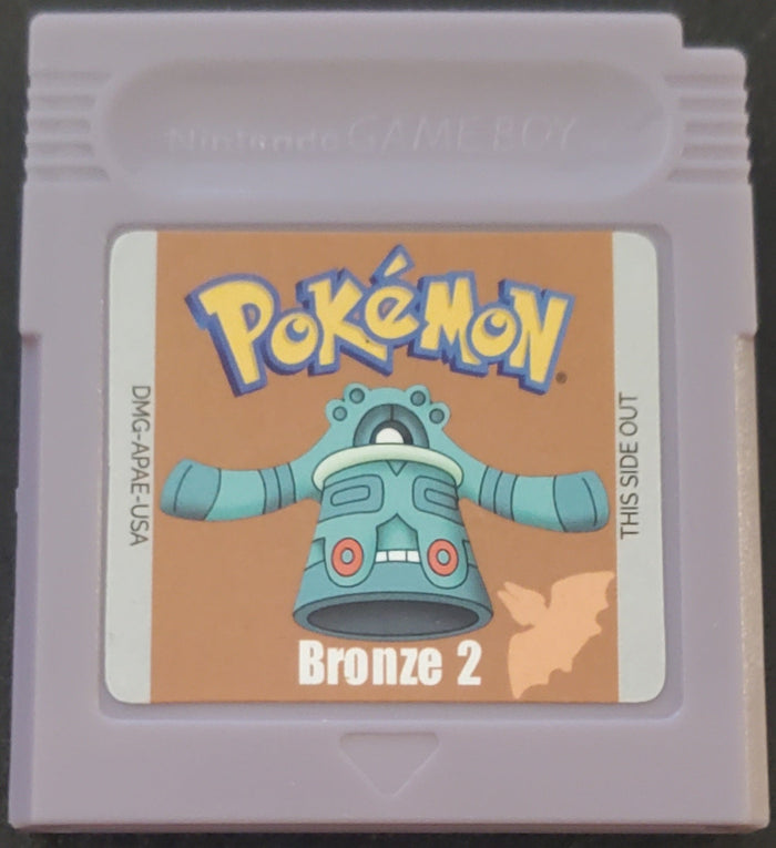 Pokemon Bronze 2 GBC Video Game Gameboy Color ROM Hack by VintageVideoGameStore