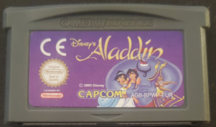Aladdin GBA Video Game Cartridge Game Boy Advance 2004 Nintendo EUR by VintageVideoGameStore