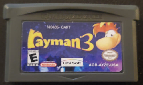 Rayman 3 GBA Video Game Cartridge Game Boy Advance 2003 by VintageVideoGameStore