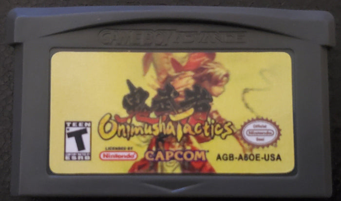 Onimusha Tactics GBA Video Game Cartridge Game Boy Advance 2003 by VintageVideoGameStore