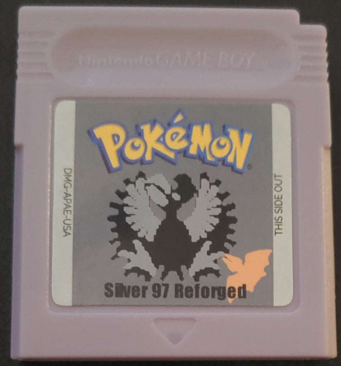 Pokemon Silver 97 Reforged GBC Video Game Gameboy Color ROM Hack by VintageVideoGameStore