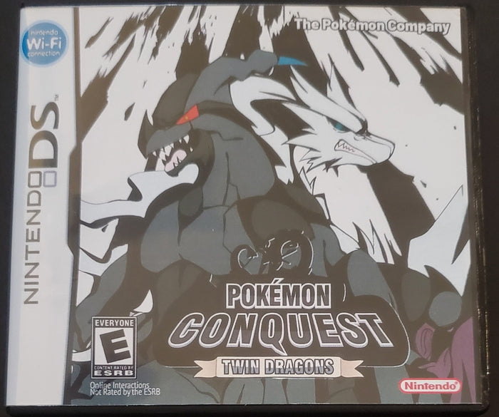 Pokemon Conquest Twin Dragons NDS Nintendo DS ROM Hack Video Game by VintageVideoGameStore