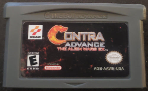 Contra Advance The Alien Wars EX GBA Video Game Boy Advance 2002 by VintageVideoGameStore