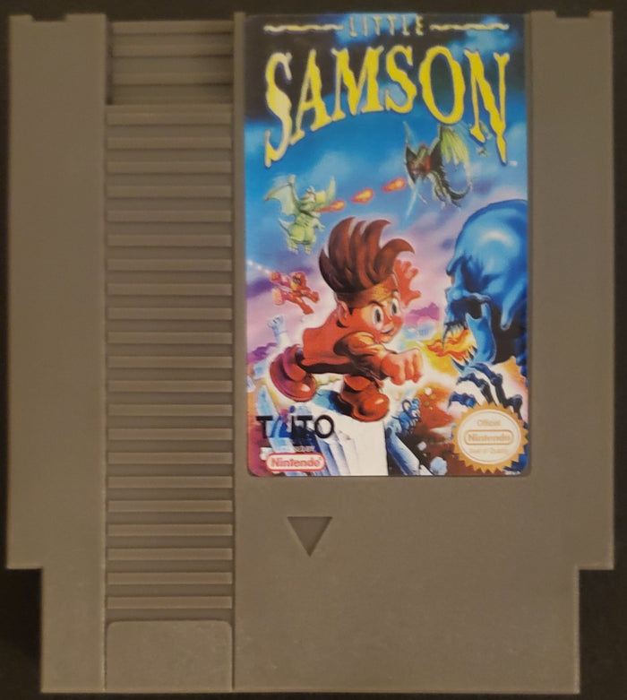Little Samson NES Video Game Nintendo Entertainment System 1992 by VintageVideoGameStore