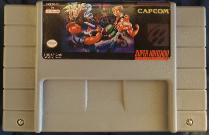 Final Fight 2 SNES Video Game Cartridge Super Nintendo 1993 by VintageVideoGameStore