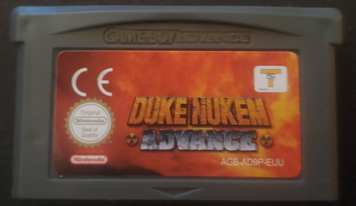 Duke Nukem Advance GBA Video Game Cartridge Game Boy Advance 2002 by VintageVideoGameStore