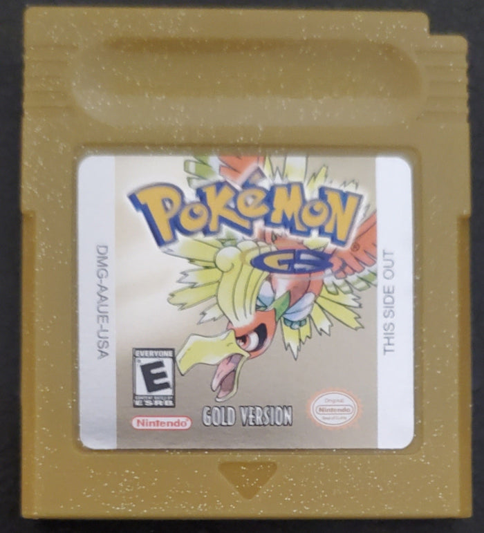 Pokemon Gold GBC Video Game Cartidge Game Boy Color 2000 by VintageVideoGameStore
