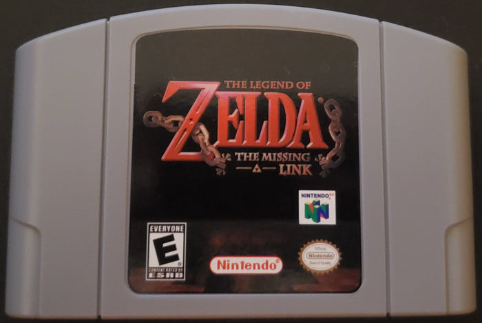 Legend of Zelda The Missing Link N64 Nintendo 64 Video Game Cartridge by VintageVideoGameStore