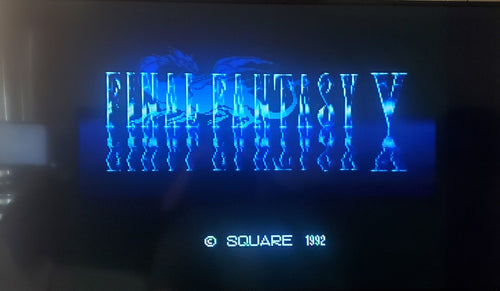 Final Fantasy 5 SNES Video Game Cartridge Super Nintendo 1992 by VintageVideoGameStore