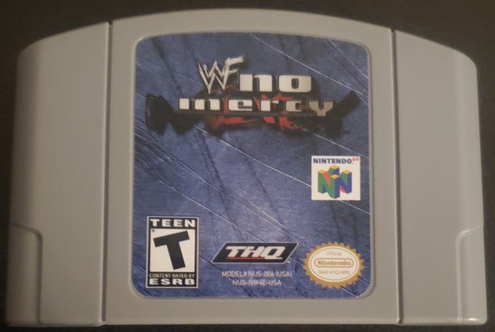 WWF No Mercy N64 Nintendo 64 Video Game Cartridge 2000