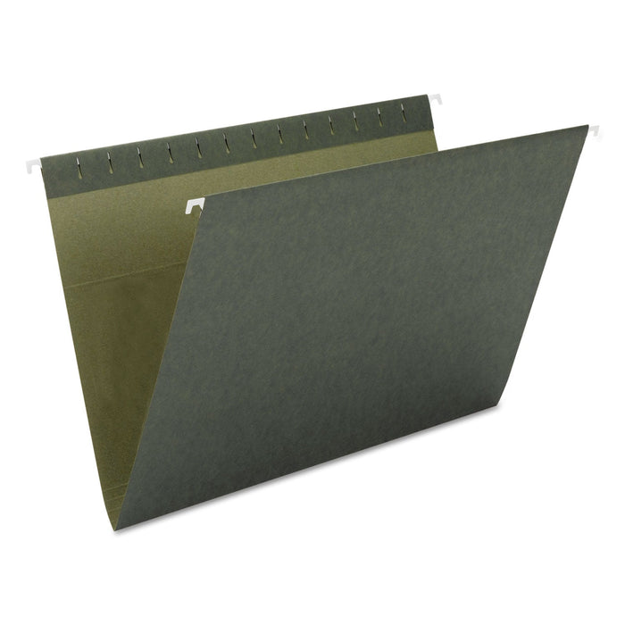 Smead Hanging Folders, Letter Size, Standard Green, 25/Box