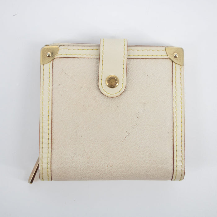 Louis Vuitton Ivory Suhali Compact Zippy Wallet #2055 by Bolt Boutique