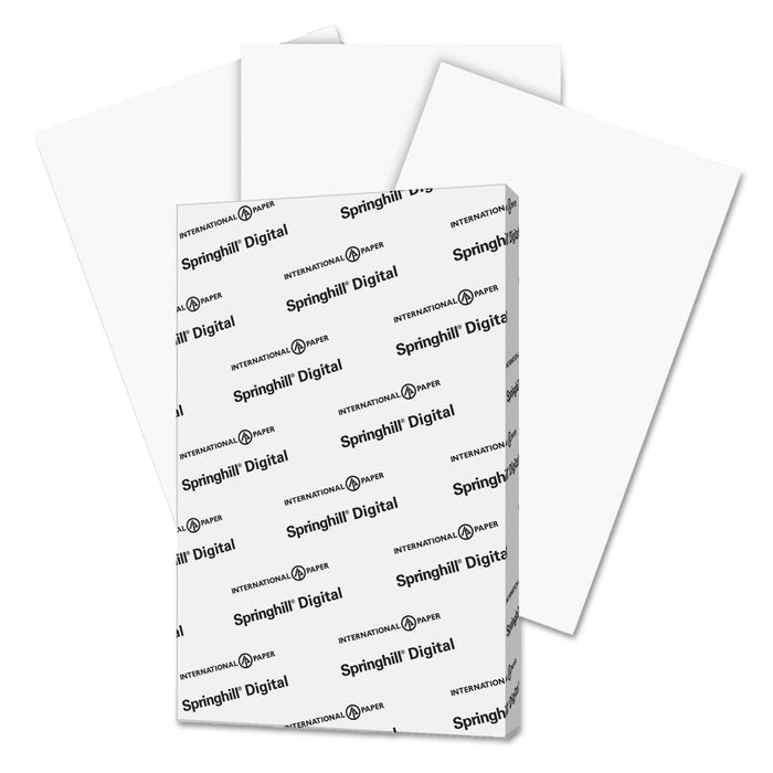 Springhill Digital Index White Card Stock, 92 Bright, 110 lb Index Weight, 11 x 17, White, 250/Pack