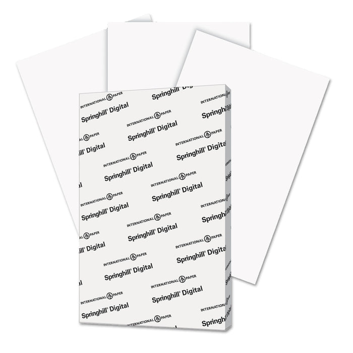 Springhill Digital Index White Card Stock, 92 Bright, 90 lb Index Weight, 11 x 17, White, 250/Pack
